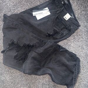 Judy Blue Black Distressed jeans SIZE 15/32